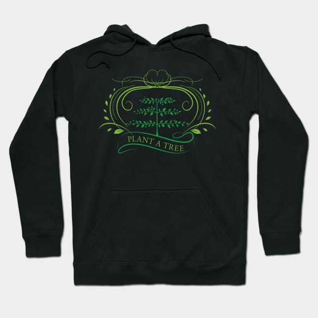 Plant a Tree Hoodie by SWON Design